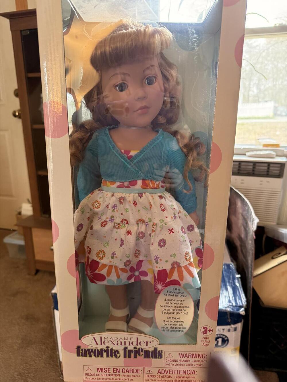 18” Madame Alexander collectors Doll NIB